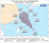 預警升級！“梅花”或14日登陸 安徽將迎狂風暴雨