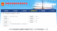 35家！安徽省級服務業集聚區和集聚示范區擬認定名單公示