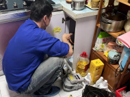 合肥一社區聯合燃氣服務所為居民排查安全隱患