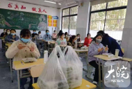 保障教資考試 合肥蜀山為考生備好萬份免費午餐