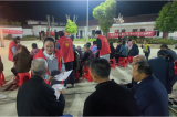 怀宁县月山镇新时代文明实践所开展反电诈宣传志愿服务活动