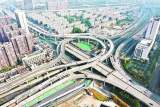 合肥文忠路高架桥进入收尾阶段