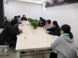 雪华乡（宏业村街道）南山郦都社区开展警示教育学习活动