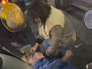 宣城：小伙騎車時突發癲癇倒地 護士長緊急施救
