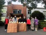 肥东经开派出所联合经开区管委会开展“安全出行 头盔相随”文明交通宣传活动
