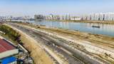 蚌埠"靓淮河"滨河南路二期工程收尾 月底通车