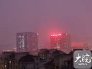灰蒙蒙！合肥市空氣質量從“良”急劇下降為“中度污染”