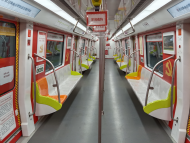 合肥地鐵五號線北端正式開通  二十大精神寫進這輛列車