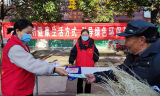 淮南市潘集镇开展“文明健康绿色环保”主题宣传活动