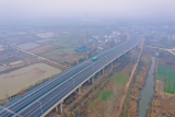 引江济淮工程东津渡大桥建成通车