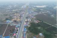 G312合六路（肥西段）快速化改造開工