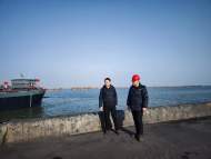 六安市地方海事處檢查指導霍邱縣港口污染防治工作