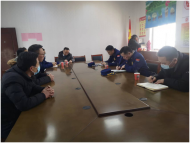 安慶市消防支隊來懷寧縣黃墩鎮(zhèn)督查消防安全工作 