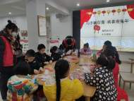 合肥市城隍廟社區(qū)：巧手做燈籠，歡喜迎兔年