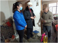 黨建領航  關愛暖心——卓爾社工黨支部開展慰問困難黨員活動
