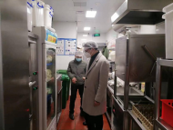 雪華鄉（宏業村街道）開展節前食品安全檢查工作
