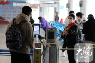 新春走基層｜淮南確保旅客出行安全有序