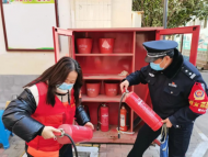 黃莊街道東方紅社區(qū)開展冬季安全檢查