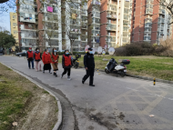 雪華鄉（宏業村街道）第一社區新時代文明實踐站開展平安共建志愿服務活動 