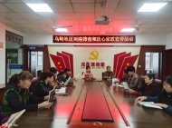 安慶經(jīng)開區(qū)烏嶺社區(qū)婦聯(lián)開展民生工程宣傳活動(dòng)暨兩癌篩查和放心家政宣傳