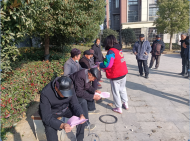 肥西高店鎮多形式推進禁燃禁放管控措施落地見效