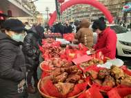 新春走基層|非遺帶出年味來  蚌埠舉辦年貨美食節(jié)