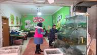 宜秀區大龍山鎮燎原社區開展煙花爆竹禁燃禁放宣傳共創美麗鄉村新風尚