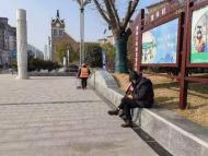 阜南縣：打造“城市客廳”    讓城市文明和幸福觸“地”可及