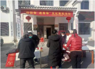 池州市九華社區(qū)：揮毫潑墨送祝福 翰墨飄香迎新春 