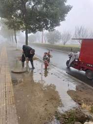 霍邱供水：無畏寒冬忙搶修  保障供水暖人心 