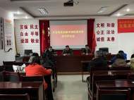 鼓樓街道月亮島社區召開低保民主評議會