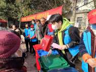 春天在哪里 垃圾分類告訴你 ——銅陵金山社區開展垃圾分類主題宣傳活動