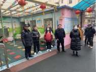 蚌山區黃莊街道前進社區開展托育機構安全隱患排查工作