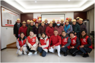 池州市貴池區(qū)清風(fēng)街道沿江社區(qū)：開展老年集體生日會(huì)