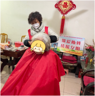 合肥市蜀山區“筑愛助殘 情暖夕陽”項目：二月二龍抬頭 義剪到家暖人心