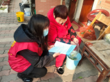 蚌山区黄庄街道朝阳社区开展城乡居民基本养老保险政策宣传活动