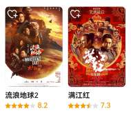 《流浪地球2》夺回黄色领骑衫 张艺谋凭《满江红》晋身“40亿俱乐部”