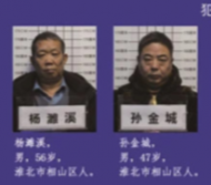 淮北警方征集杨濉溪等人违法犯罪线索