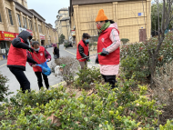 蚌山區(qū)雪華鄉(xiāng)（宏業(yè)村街道）煙墩社區(qū)舉辦黨員“活力工程”環(huán)境整治活動(dòng)