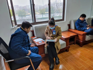 興業銀行阜陽分行：天氣阻擋不了上門服務的心