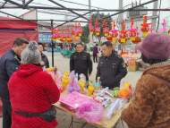 濉溪縣四鋪市場所扎實開展“孔明燈”禁售檢查行動            