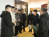 蚌埠市委網信辦調研萬達商圈互聯網企業