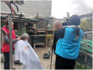 蕪湖市弋江區李巷社區退役軍人服務站：二月二龍抬頭，愛心理發暖民心