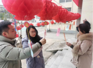 宜秀區(qū)白澤湖鄉(xiāng)開展“歡樂猜燈謎，熱鬧慶元宵”活動 