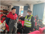 長豐縣下塘鎮：開講啦！聽警察叔叔講交通安全 