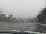 许广高速望城段事故路段探访：遇雨雾天气 能见度低