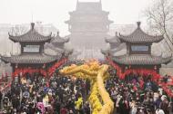 全椒：萬人走太平 祈福新一年