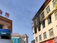 商住樓一處閑置場所起火 事發(fā)蚌埠市寶龍廣場