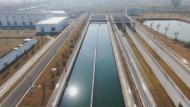 淮水北调工程今年首轮调水完成 向淮北市调水550万立方米