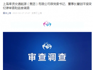 上海奉賢交通能源（集團）有限公司原黨委書記、董事長瞿劍平被查